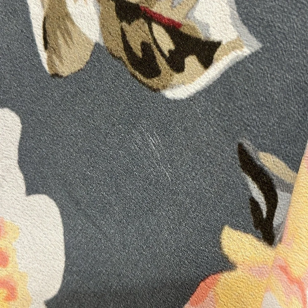 Revolve Privacy Please Cowl Neck Watercolor Floral Mini Dress - Picture 9 of 9